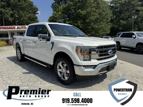 White 2022 Ford F-150 LARIAT for sale in Durham, NC