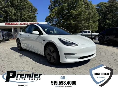 White 2022 Tesla Model 3 Long Range for sale in Durham, NC