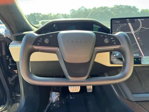 Another view of 2022 Tesla Model S Long Range Sedan 4D for sale in Durham, NC at Premier Auto Group