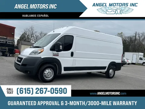 White 2021 Ram ProMaster 2500 159 WB for sale in Smyrna, TN