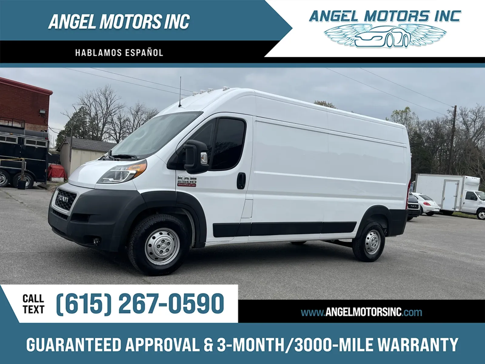 White 2021 Ram ProMaster 2500 159 WB for sale in Smyrna, TN