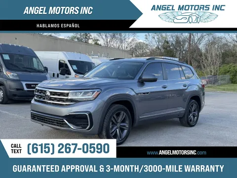 Gray 2021 Volkswagen Atlas V6 SE R-Line for sale in Smyrna, TN