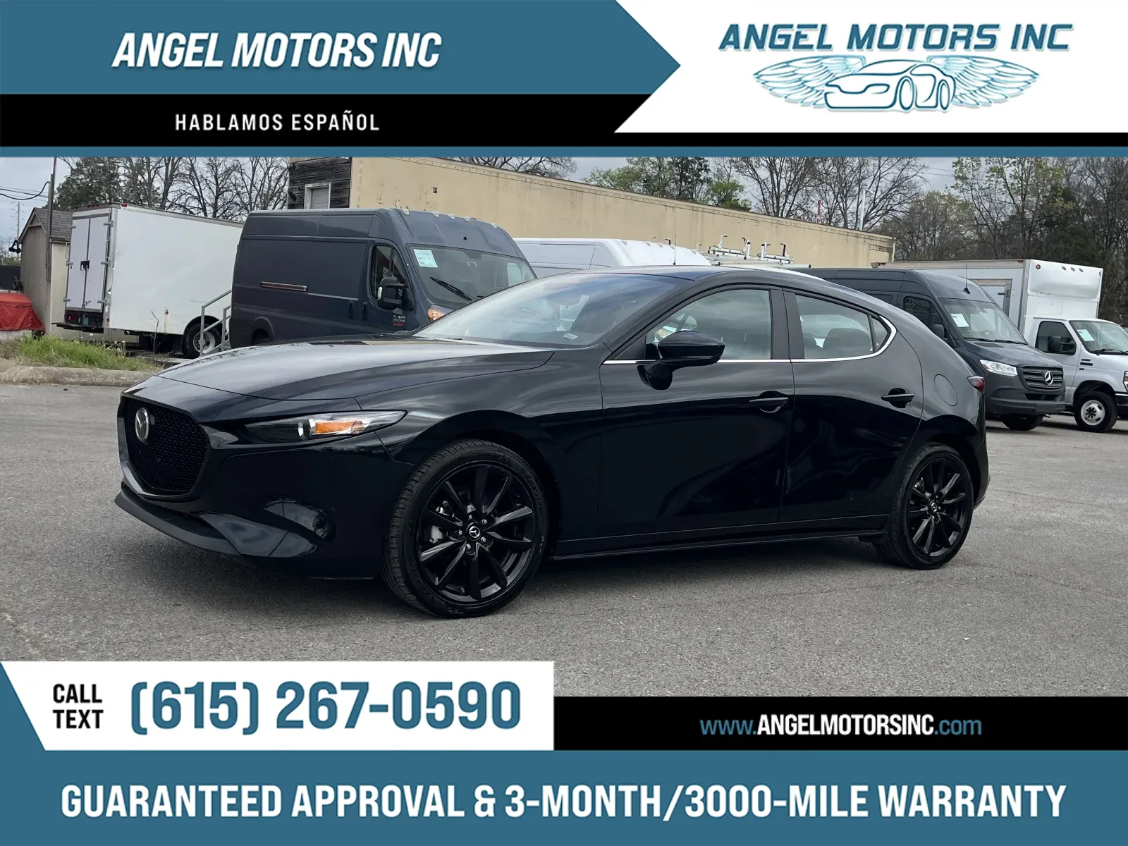 Black 2025 Mazda Mazda3 Hatchback 2.5 S Select Sport for sale in Smyrna, TN