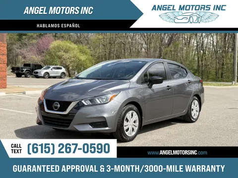 Gray 2021 Nissan Versa S for sale in Smyrna, TN