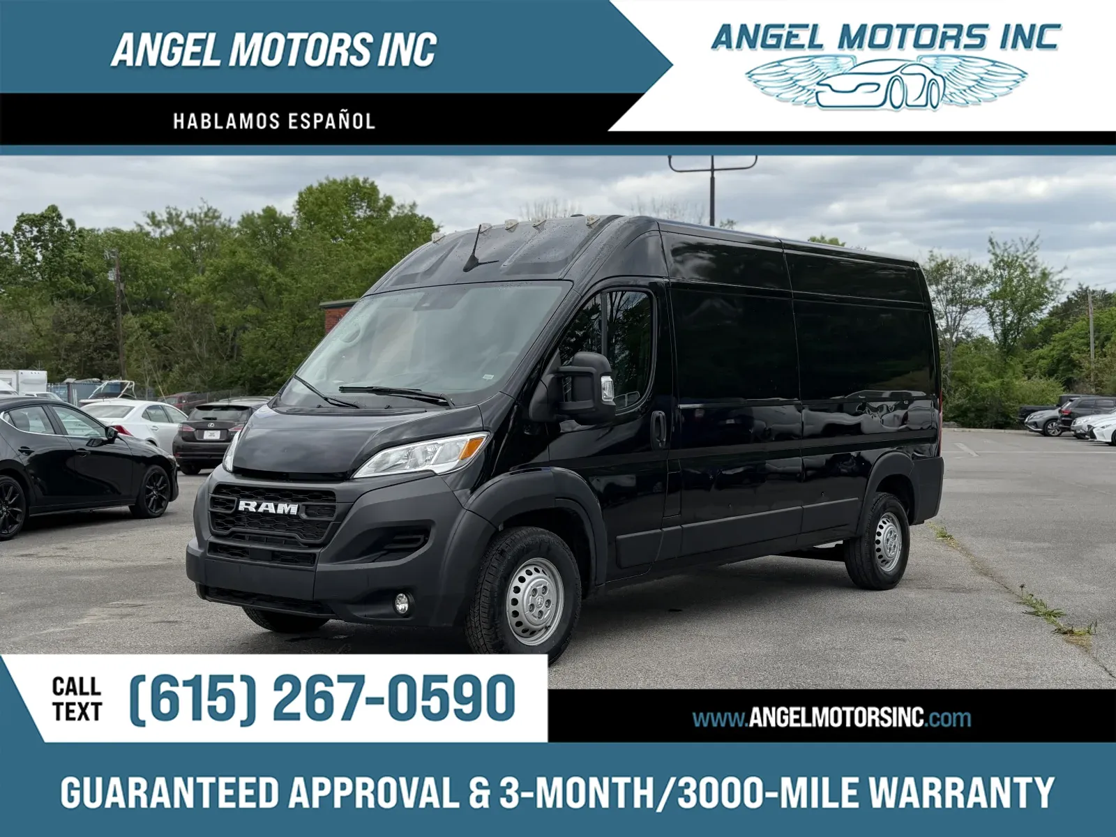 Black 2024 Ram ProMaster Tradesman 2500 for sale in Smyrna, TN
