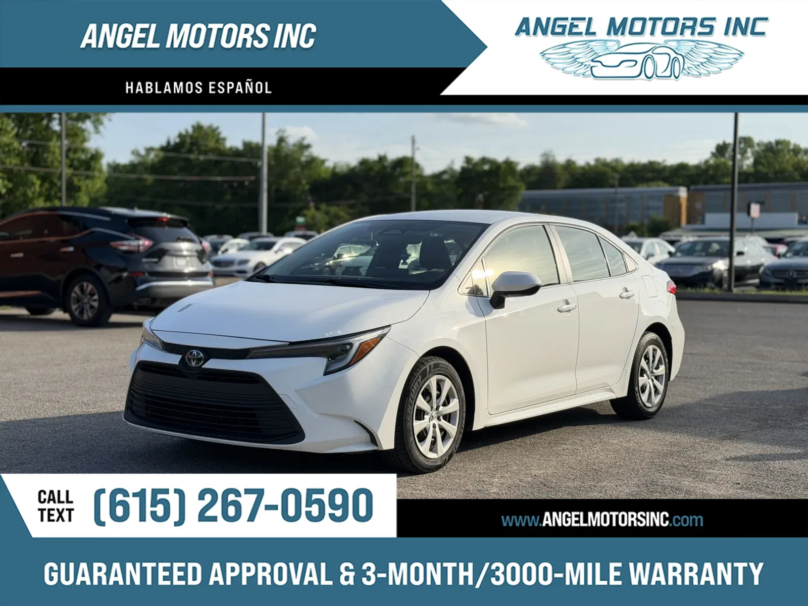 White 2024 Toyota Corolla Hybrid for sale in Smyrna, TN