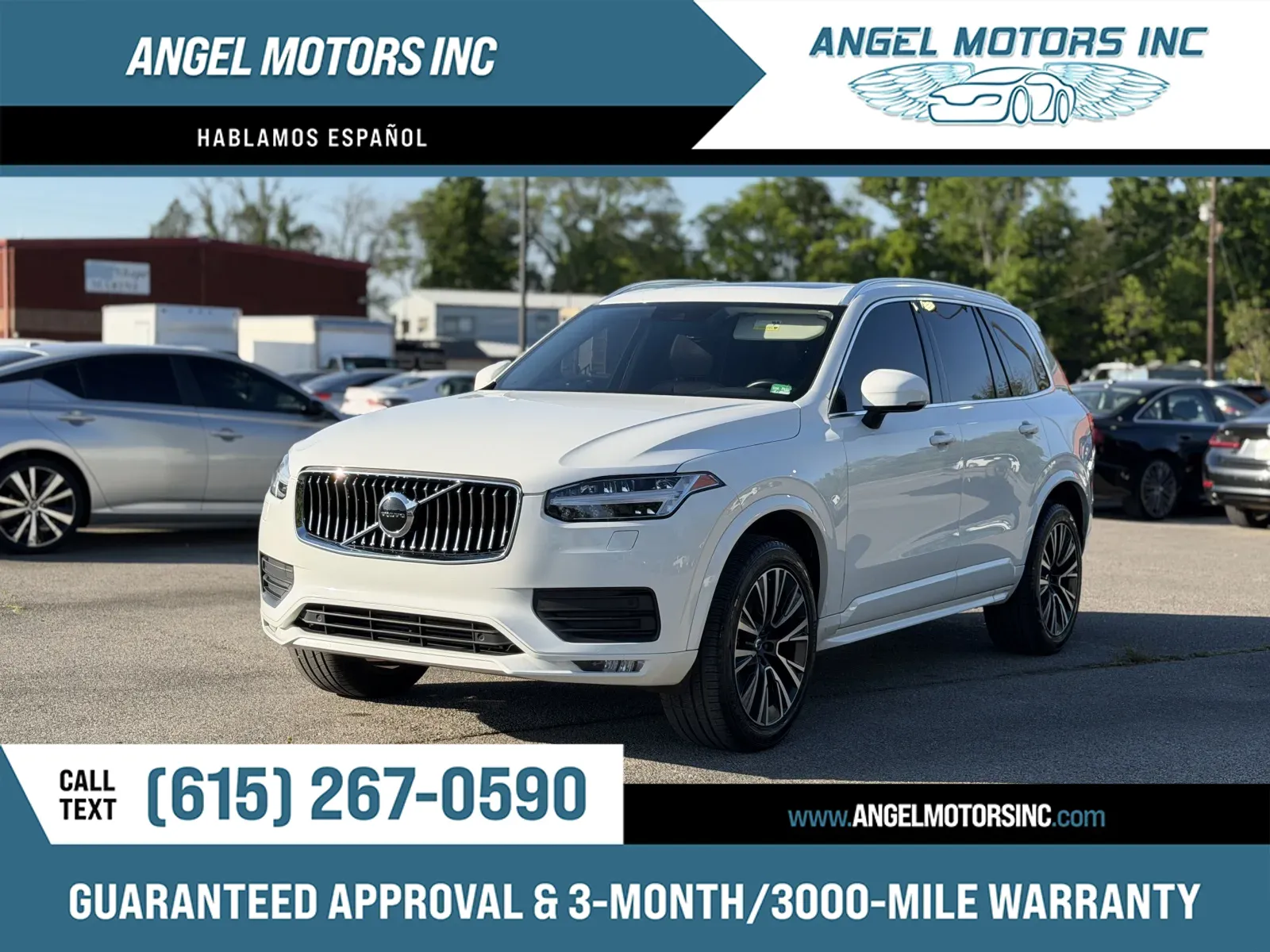 White 2022 Volvo XC90 T5 Momentum for sale in Smyrna, TN