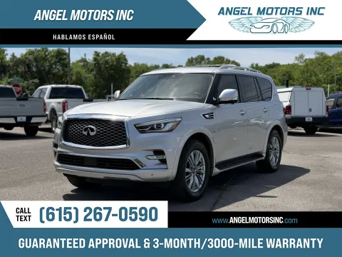 Silver 2019 INFINITI QX80 Luxe for sale in Smyrna, TN