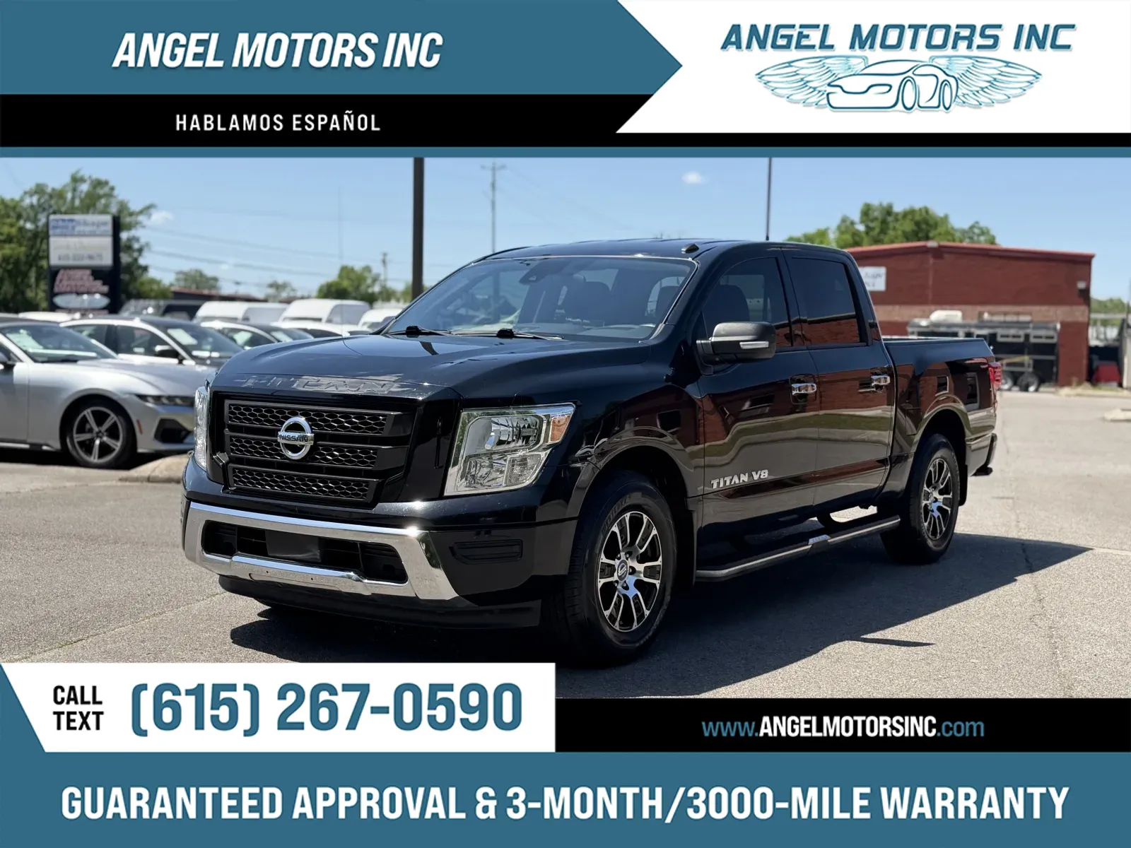Black 2020 Nissan Titan SV for sale in Smyrna, TN