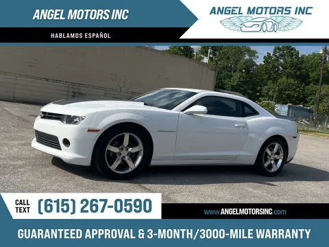 White 2015 Chevrolet Camaro LT for sale in Smyrna, TN
