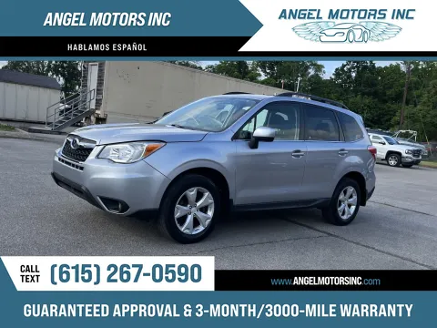 Silver 2016 Subaru Forester 2.5i Limited for sale in Smyrna, TN