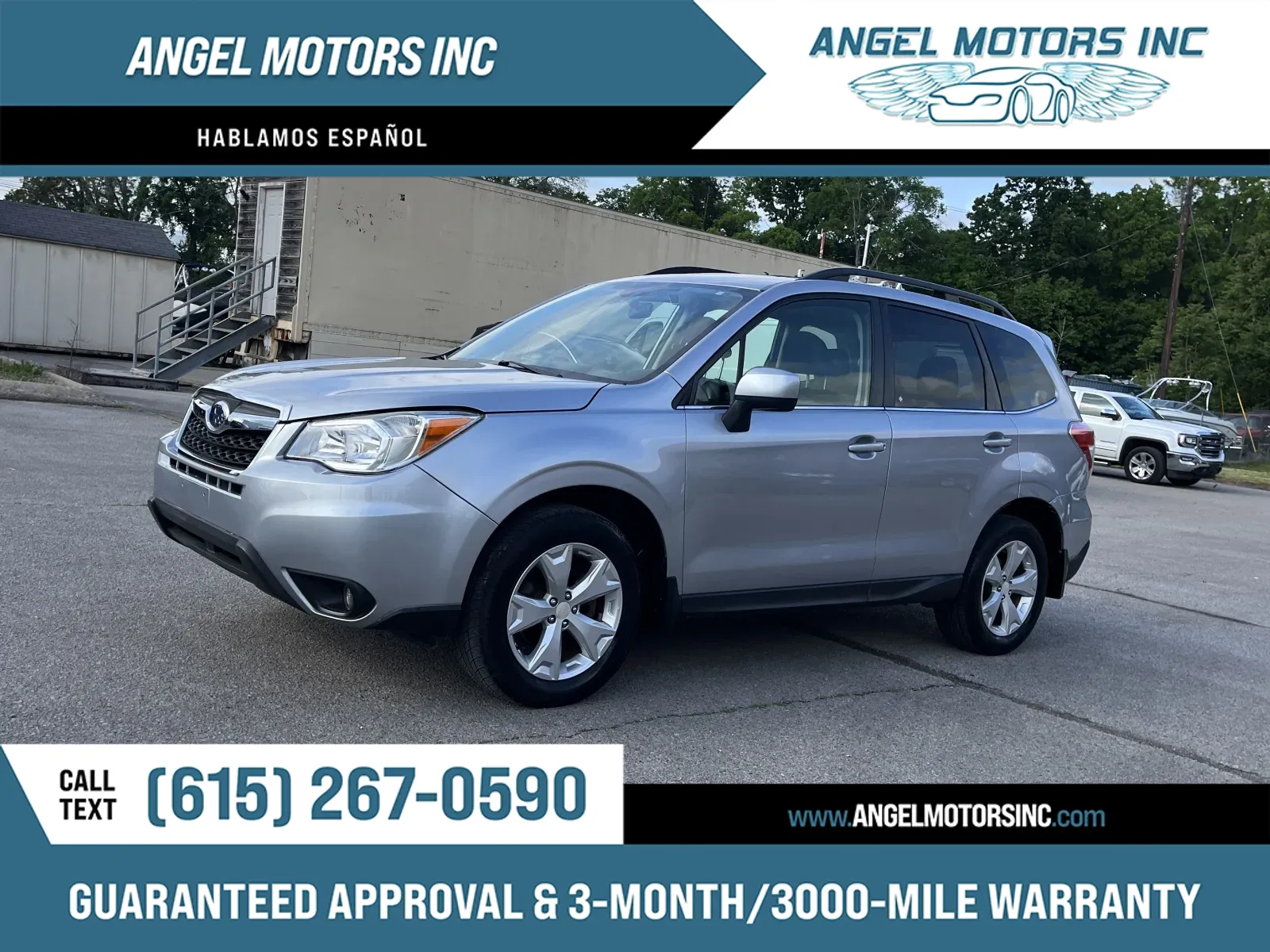 Silver 2016 Subaru Forester 2.5i Limited for sale in Smyrna, TN