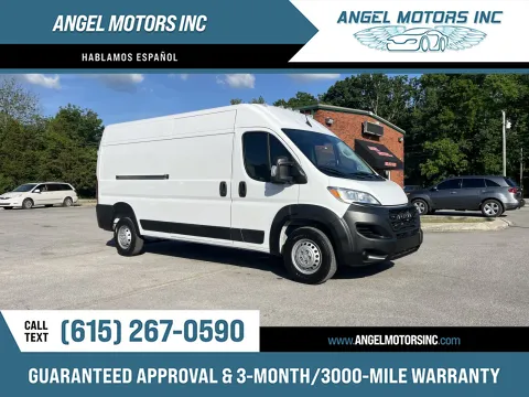 White 2023 Ram ProMaster 2500 159 WB for sale in Smyrna, TN