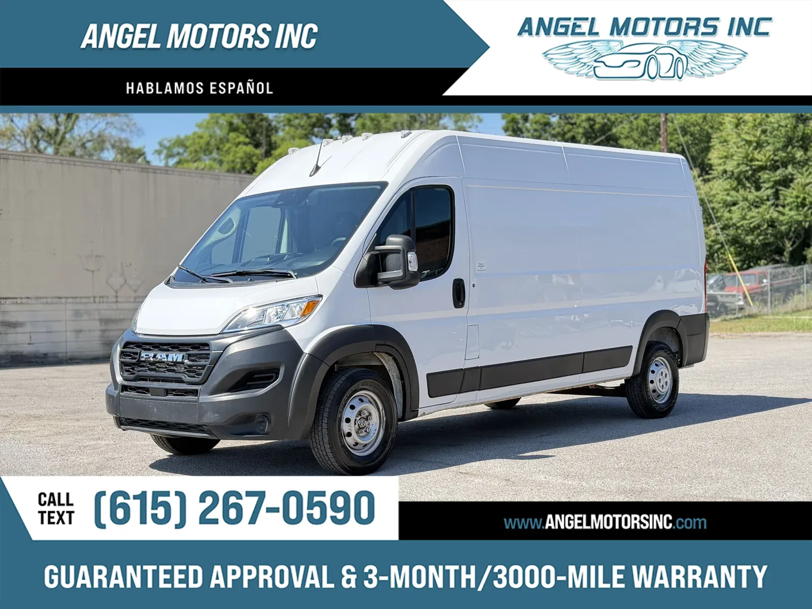 White 2023 Ram ProMaster 2500 159 WB for sale in Smyrna, TN