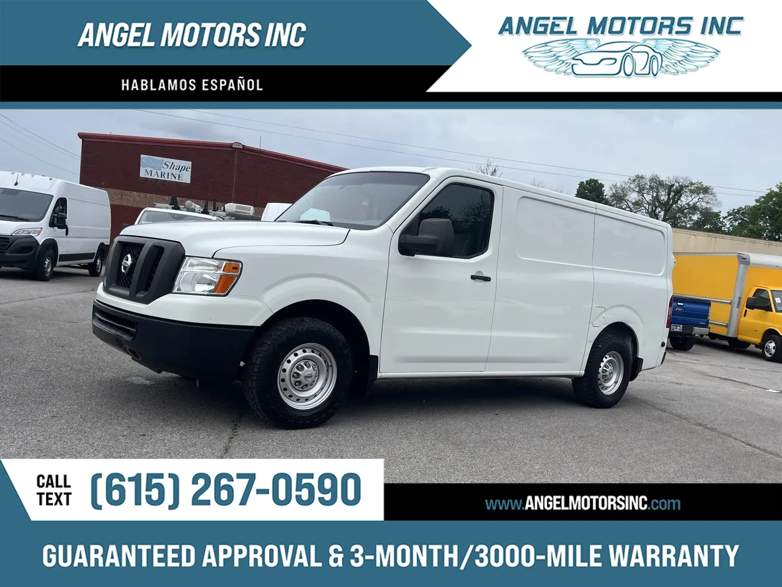White 2021 Nissan NV 2500 HD S for sale in Smyrna, TN