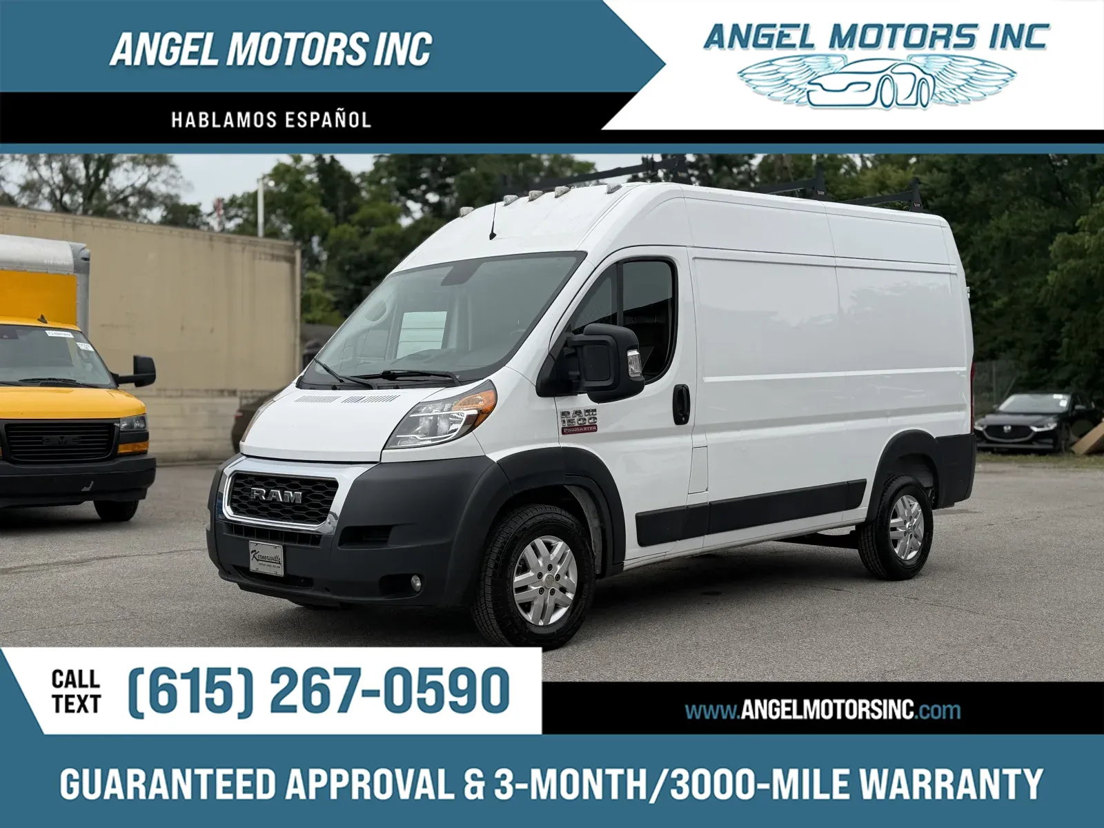 White 2021 Ram ProMaster 1500 136 WB for sale in Smyrna, TN