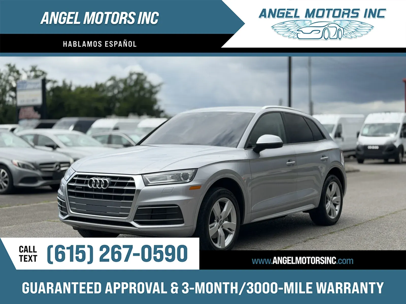 Silver 2018 Audi Q5 2.0T quattro Premium for sale in Smyrna, TN