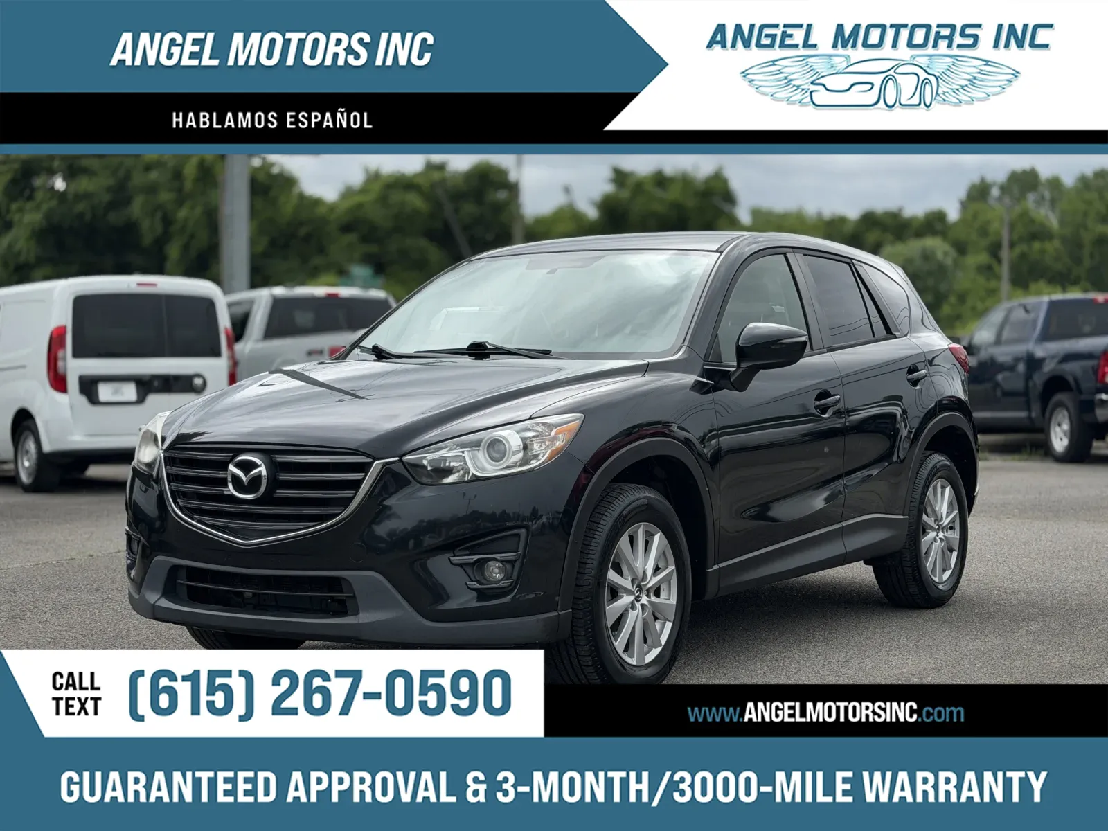 Black 2016 Mazda CX-5 Touring for sale in Smyrna, TN