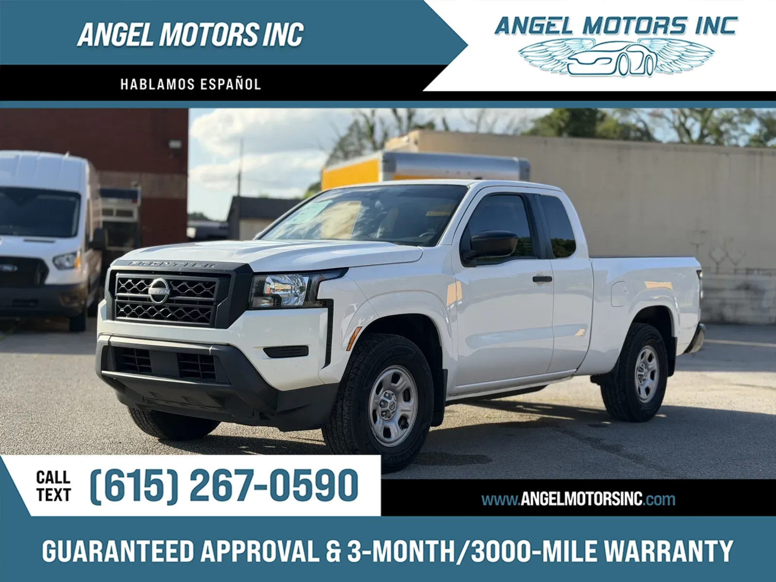 White 2022 Nissan Frontier S for sale in Smyrna, TN