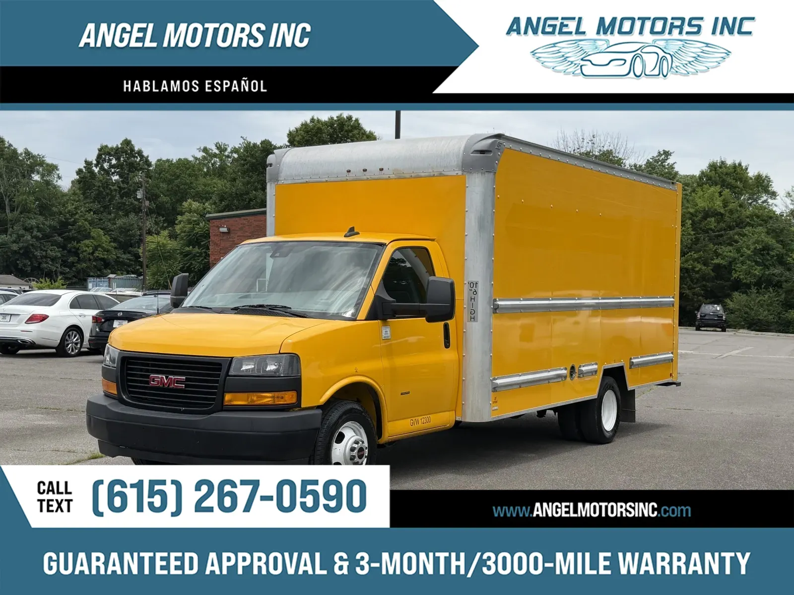 Yellow 2021 GMC Savana 3500 for sale in Smyrna, TN