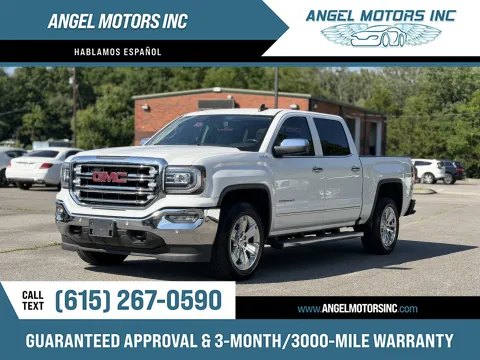 White 2017 GMC Sierra 1500 SLT for sale in Smyrna, TN
