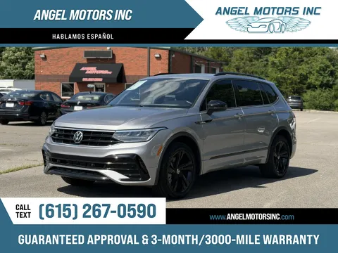 Silver 2023 Volkswagen Tiguan SE R-Line Black 4Motion for sale in Smyrna, TN