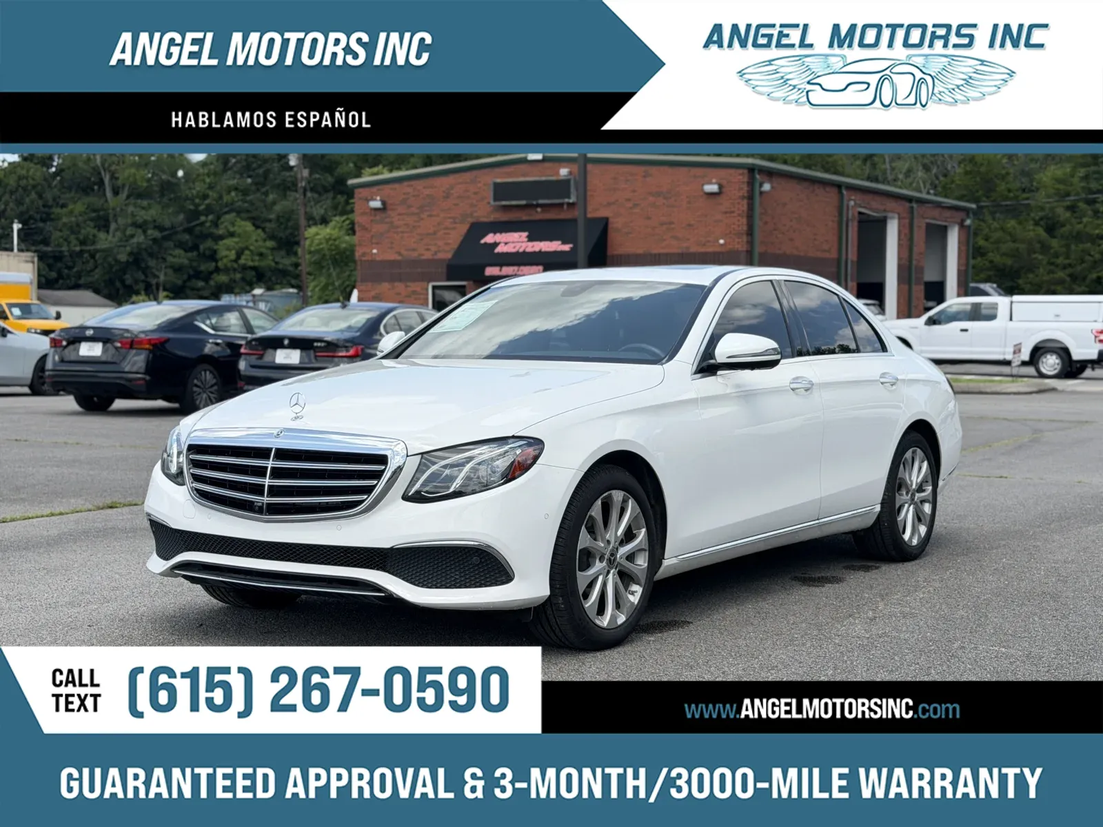 White 2019 Mercedes-Benz E-Class E 300 for sale in Smyrna, TN
