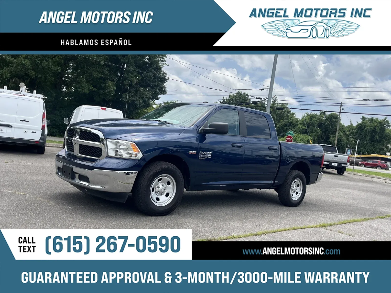 Blue 2021 Ram 1500 Classic SLT for sale in Smyrna, TN