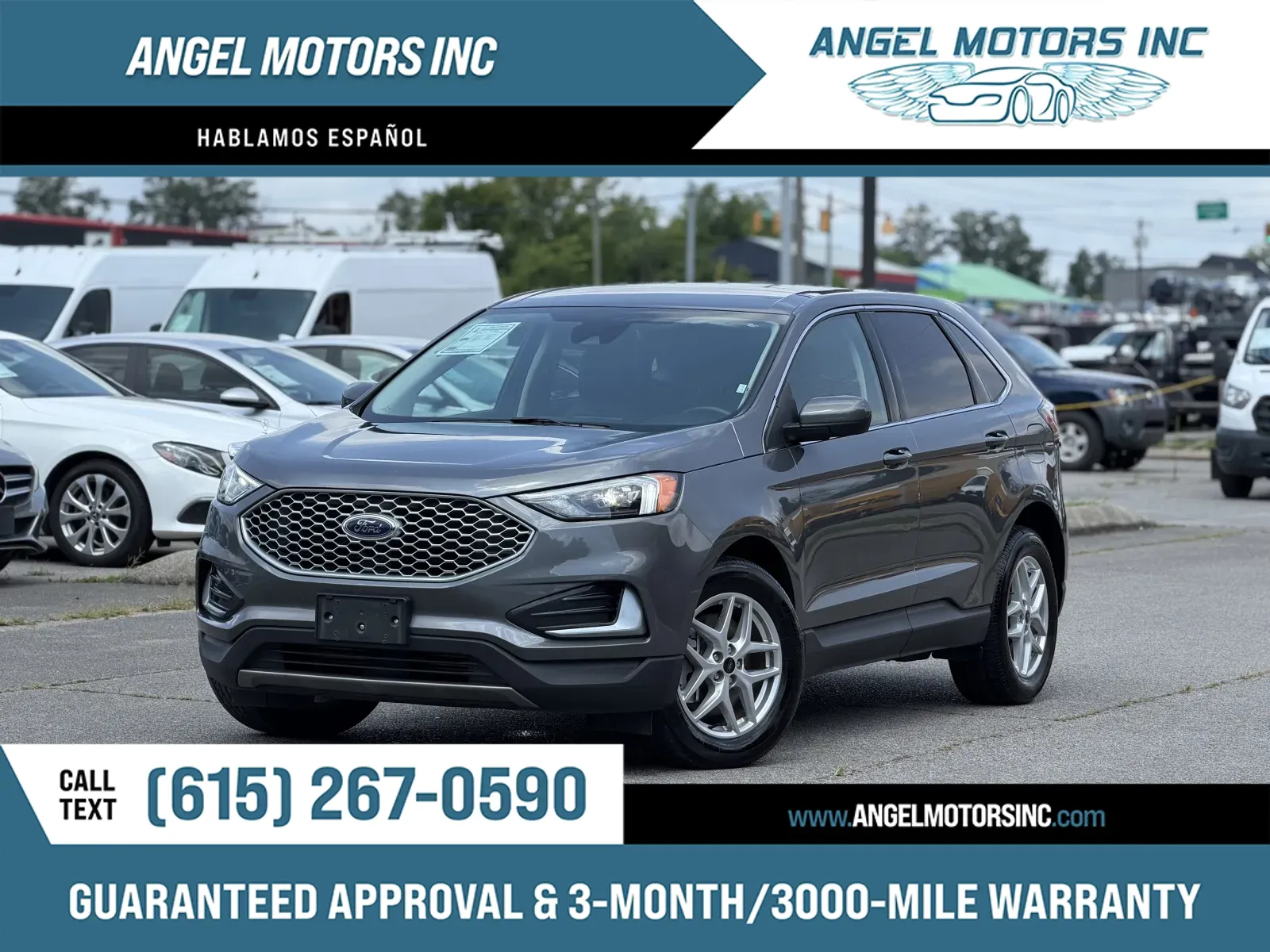 Gray 2024 Ford Edge SEL for sale in Smyrna, TN