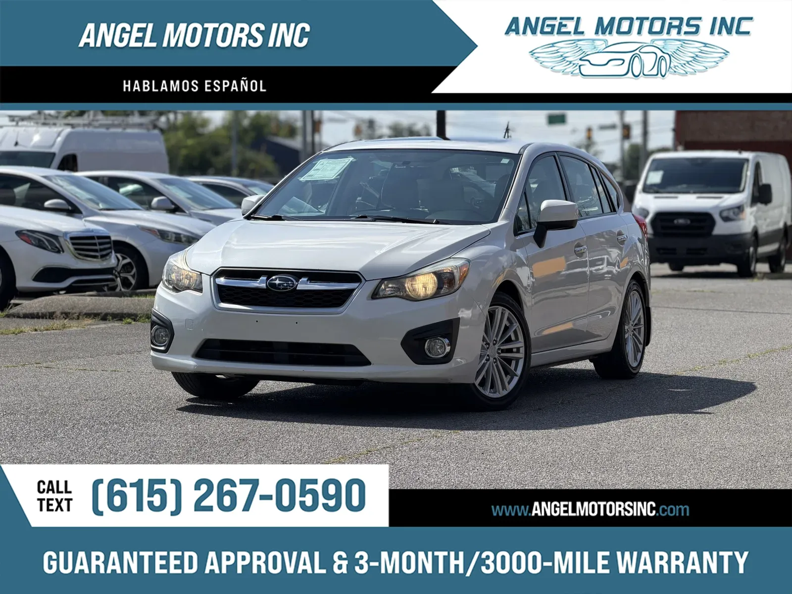 White 2012 Subaru Impreza 2.0i Limited for sale in Smyrna, TN