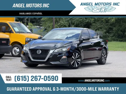 Black 2021 Nissan Altima 2.5 SV for sale in Smyrna, TN