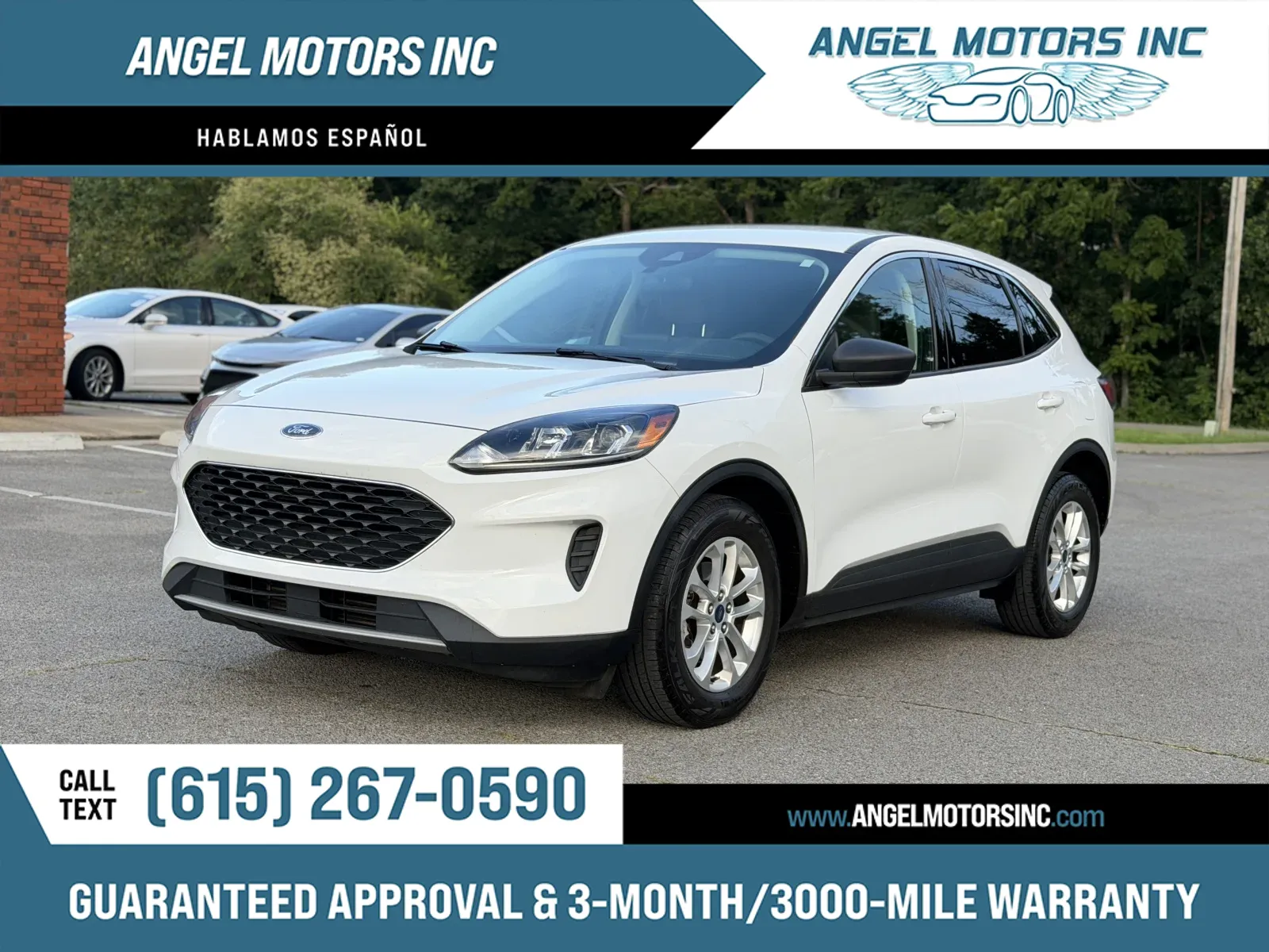 White 2022 Ford Escape SE for sale in Smyrna, TN