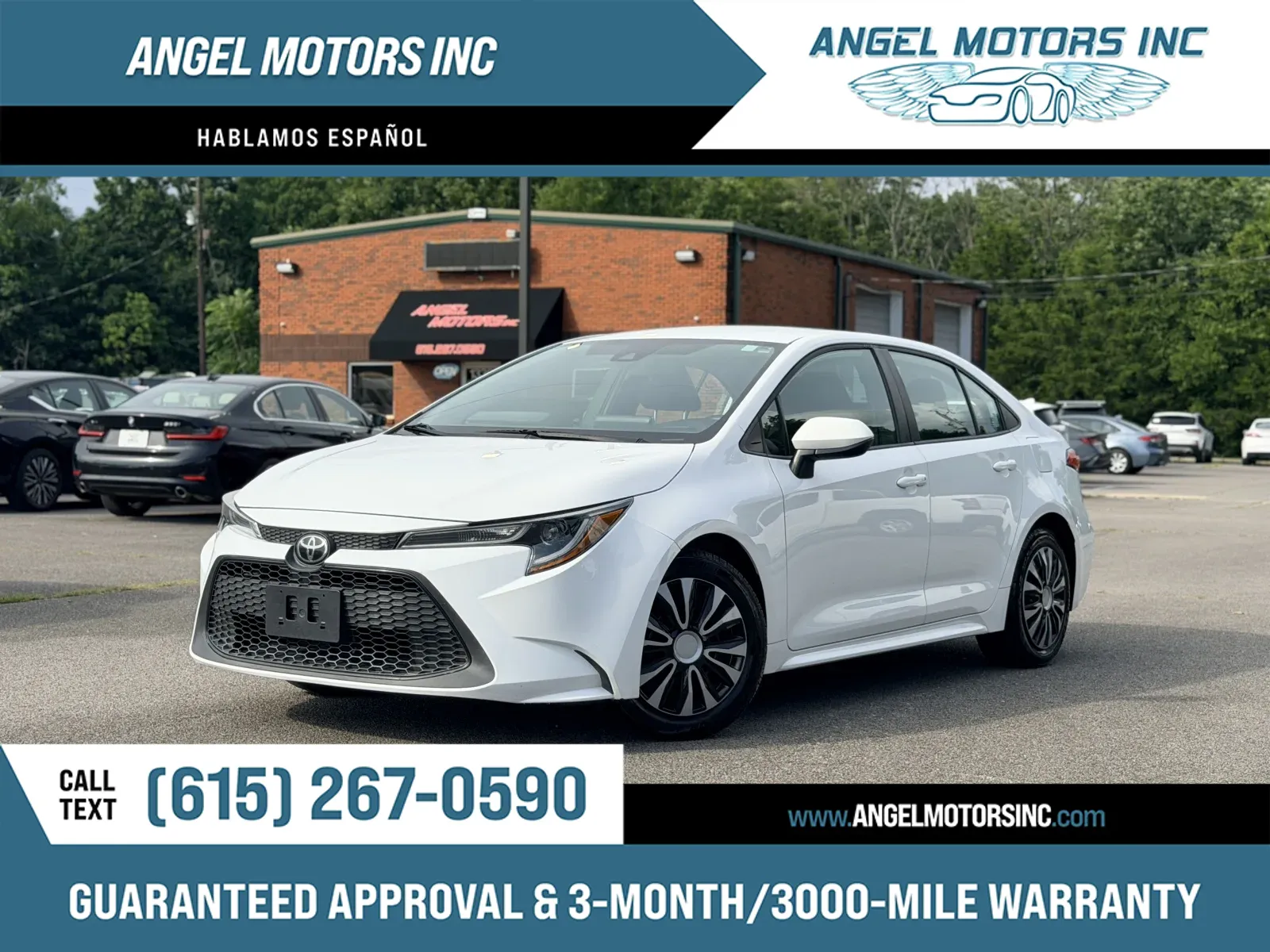 テールドシエル ロゼ 2020 Used 2020 Toyota Corolla LE for sale in Smyrna, TN at Angel Motors
