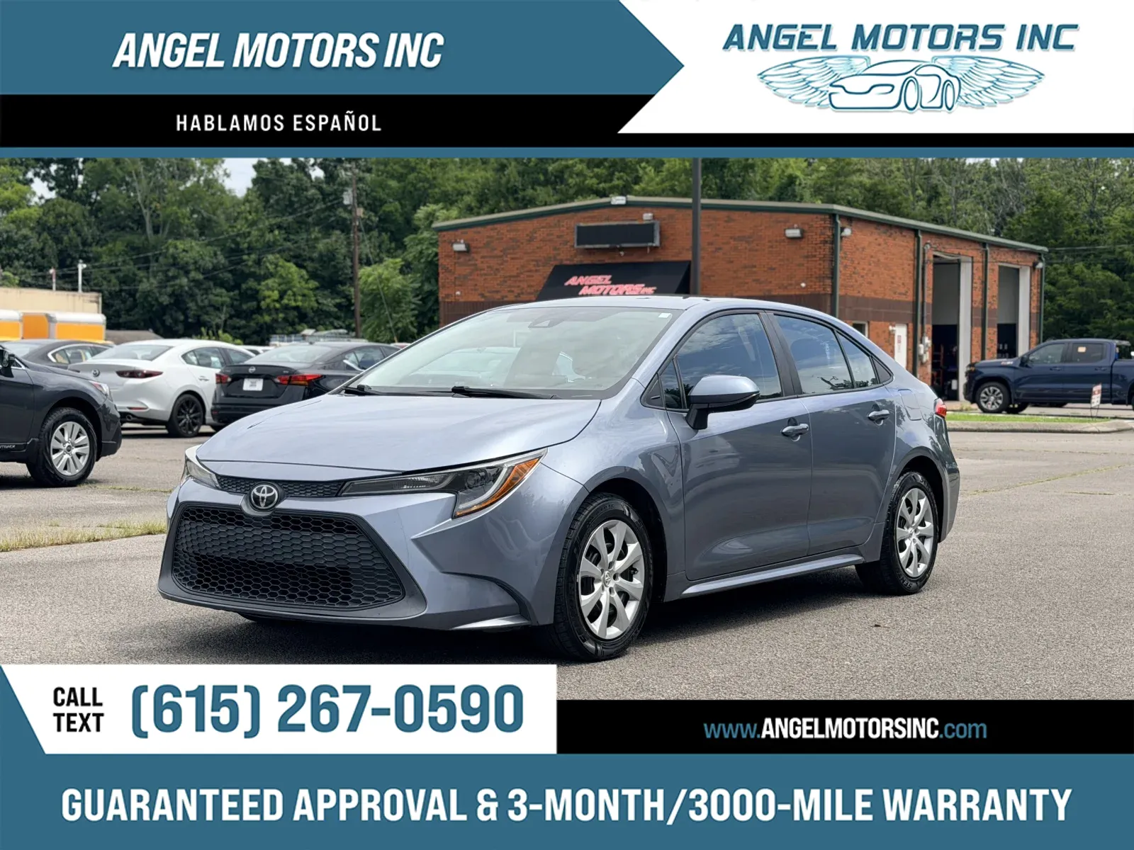 Gray 2021 Toyota Corolla LE for sale in Smyrna, TN