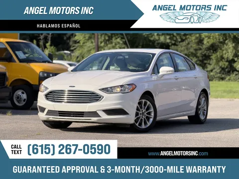 White 2017 Ford Fusion SE for sale in Smyrna, TN