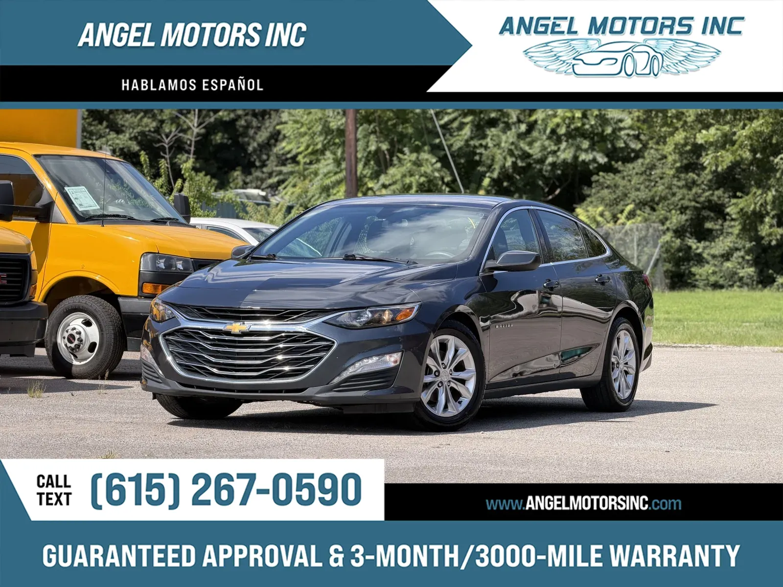 Blue 2019 Chevrolet Malibu LT for sale in Smyrna, TN