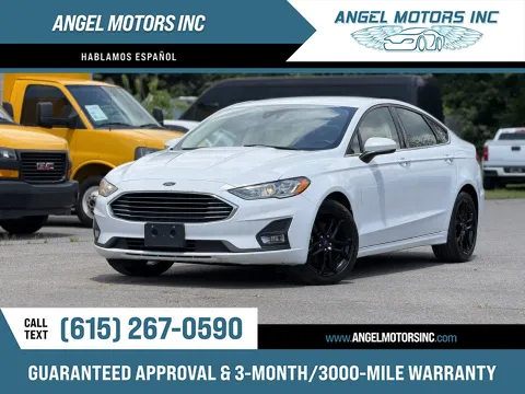 White 2019 Ford Fusion SE for sale in Smyrna, TN