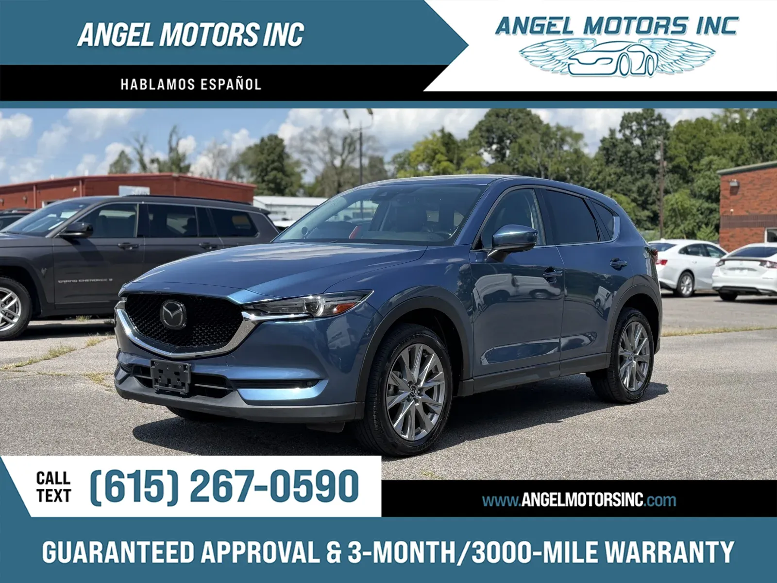 Blue 2021 Mazda CX-5 Grand Touring for sale in Smyrna, TN