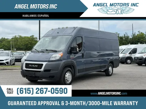 Blue 2021 Ram ProMaster 3500 159 WB for sale in Smyrna, TN