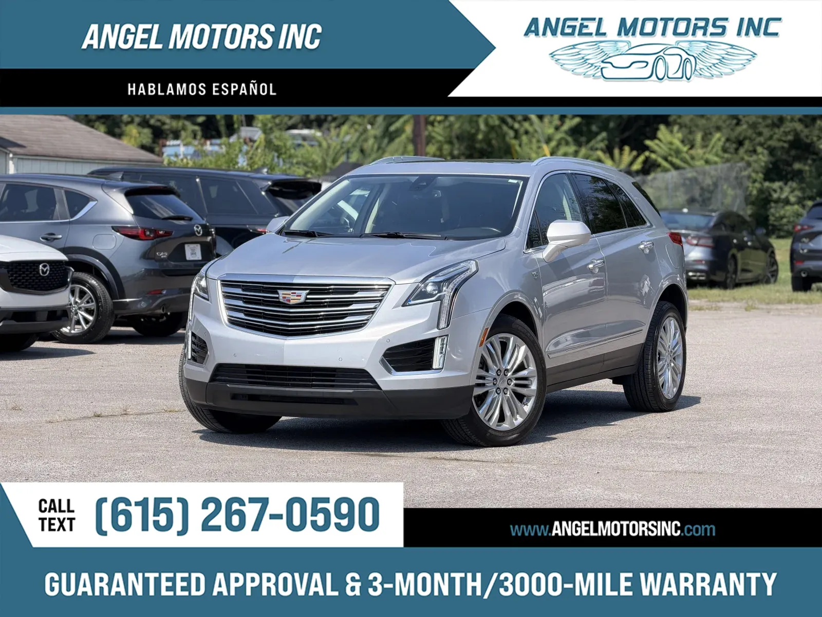 Silver 2019 Cadillac XT5 Premium Luxury for sale in Smyrna, TN