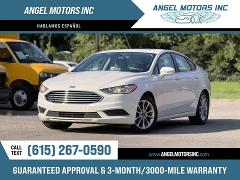 White 2017 Ford Fusion SE for sale in Smyrna, TN