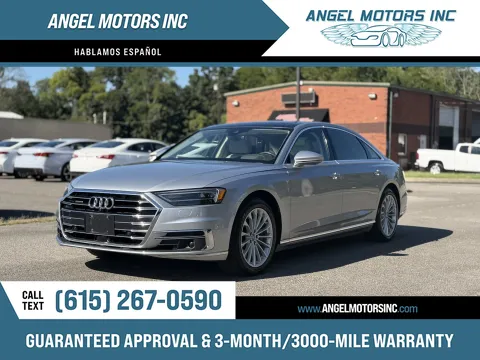 Silver 2019 Audi A8 L quattro 55 TFSI for sale in Smyrna, TN