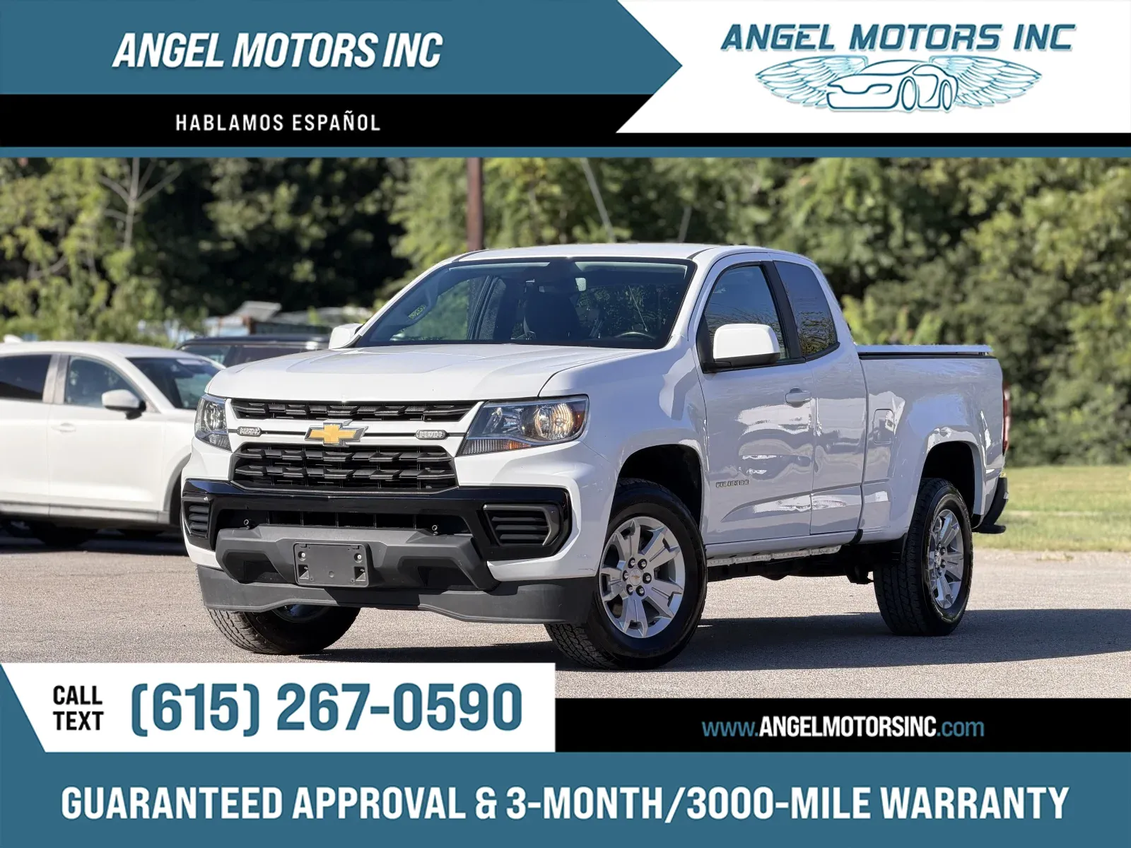 White 2022 Chevrolet Colorado LT for sale in Smyrna, TN