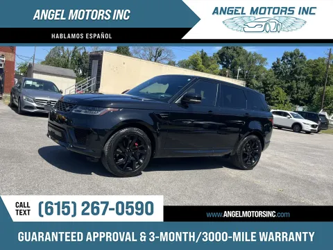 Black 2019 Land Rover Range Rover Sport Supercharged Dynamic for sale in Smyrna, TN