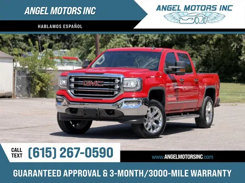 Red 2017 GMC Sierra 1500 SLT for sale in Smyrna, TN