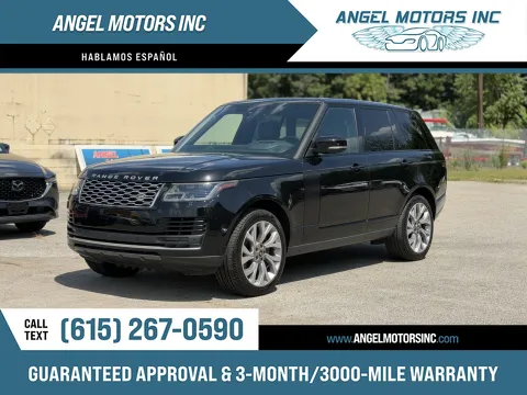 Black 2019 Land Rover Range Rover HSE for sale in Smyrna, TN