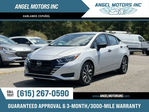 Silver 2024 Nissan Versa S for sale in Smyrna, TN