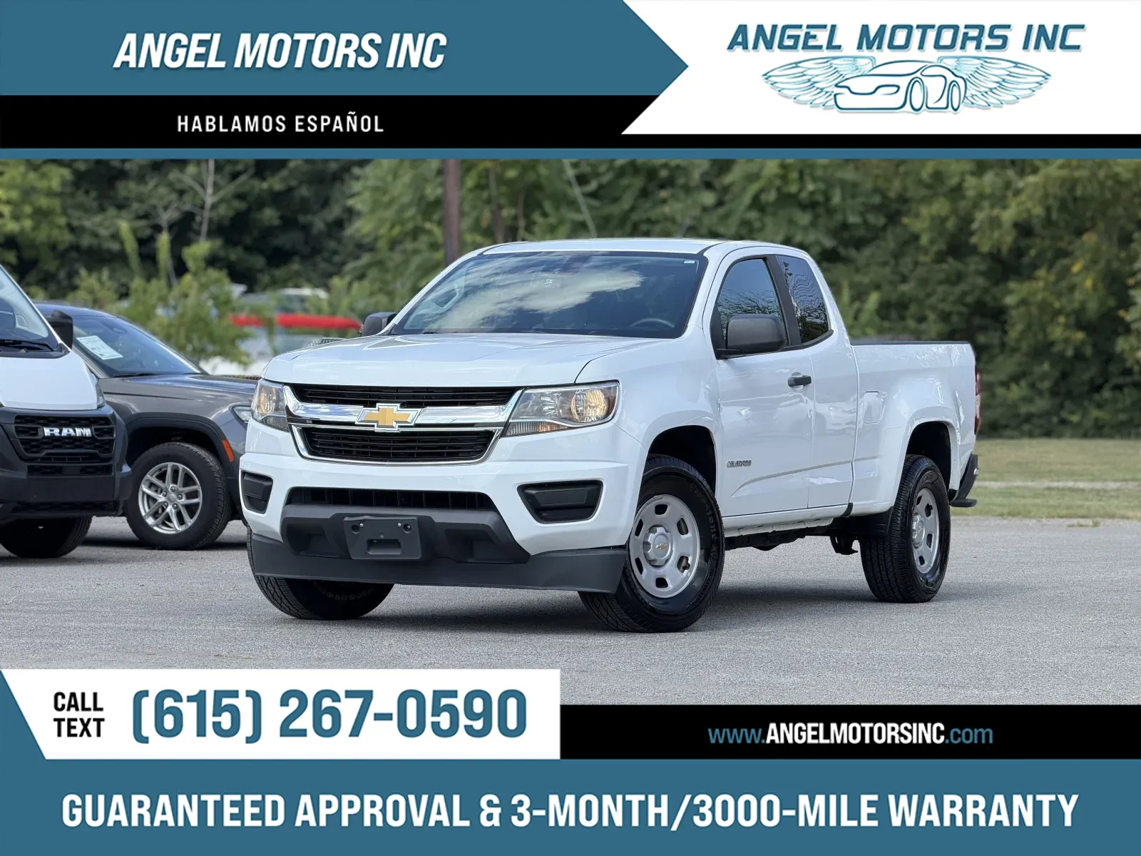 White 2018 Chevrolet Colorado Work Truck for sale in Smyrna, TN