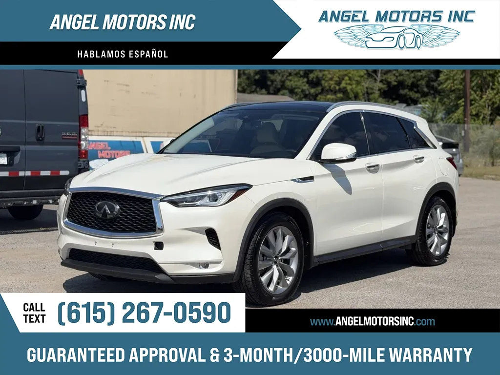 White 2021 INFINITI QX50 Luxe for sale in Smyrna, TN