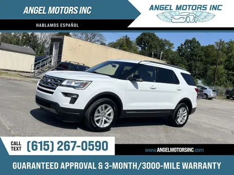 White 2018 Ford Explorer XLT for sale in Smyrna, TN